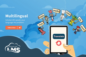 ScholarLMS language support