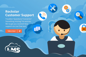 ScholarLMS customer support