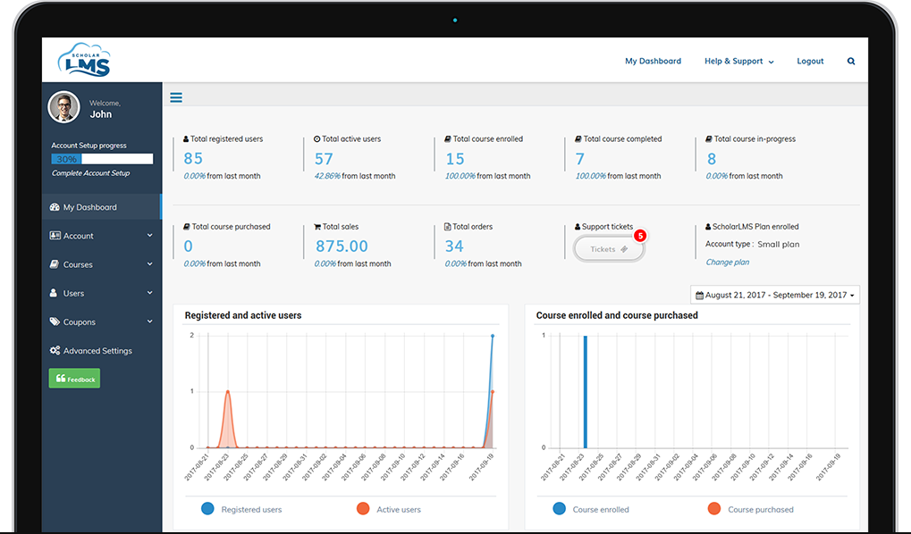 Releasing ScholarLMS My Dashboard