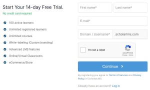 ScholarLMS Registration