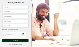 LMS Login Page Settings