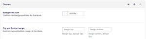 Theme home page settings courses