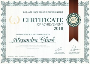 Custom Certificate Template