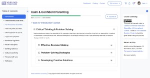 Learner - Course page - Fexible Individual Topic
