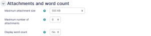 Forum settings attachments tab