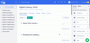Add Scorm lesson