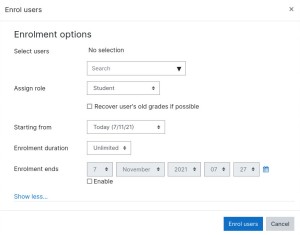 Enroll User
