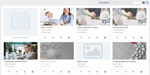 Admin's All Courses Page